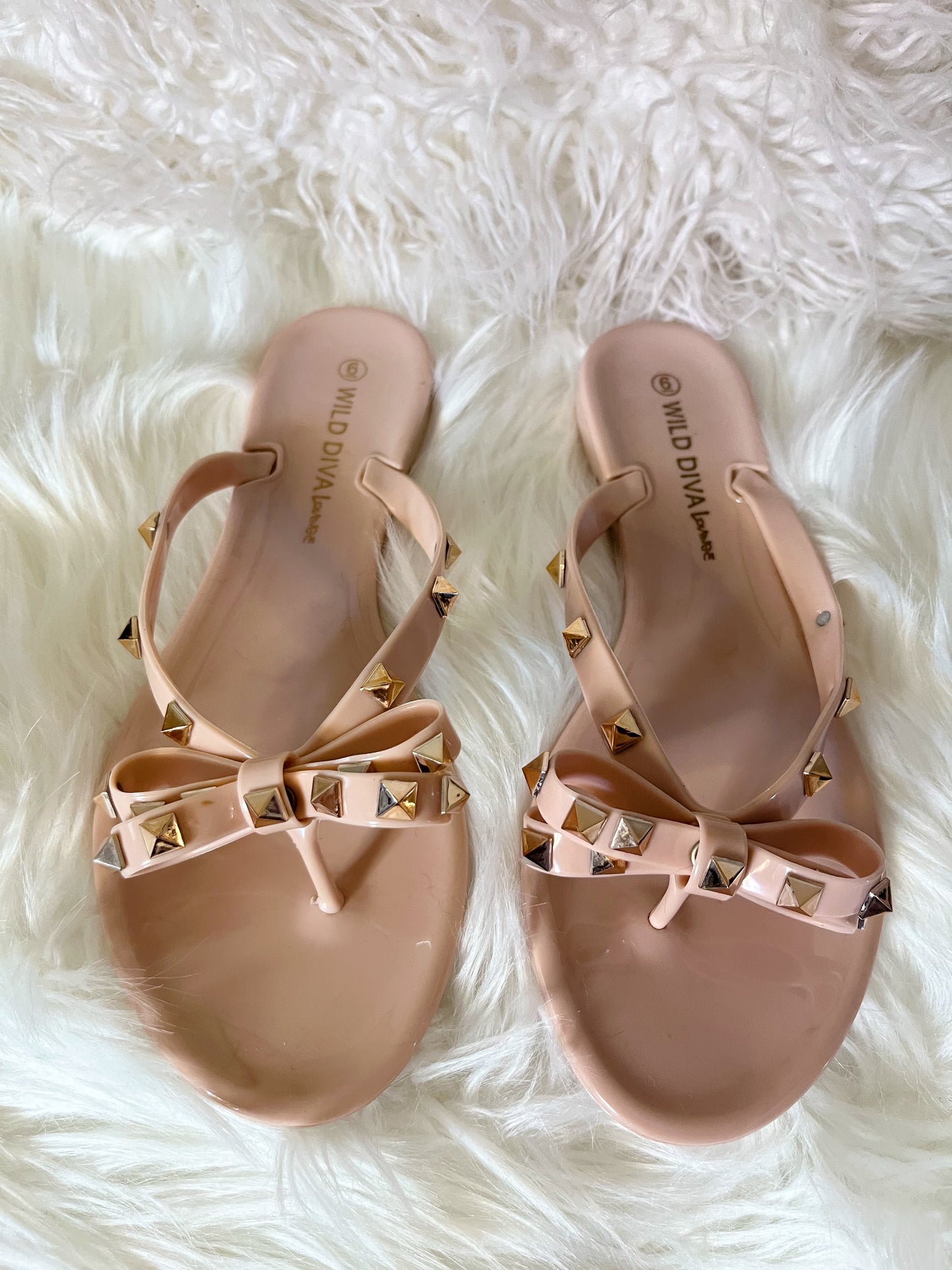 Studded Bow Sandal