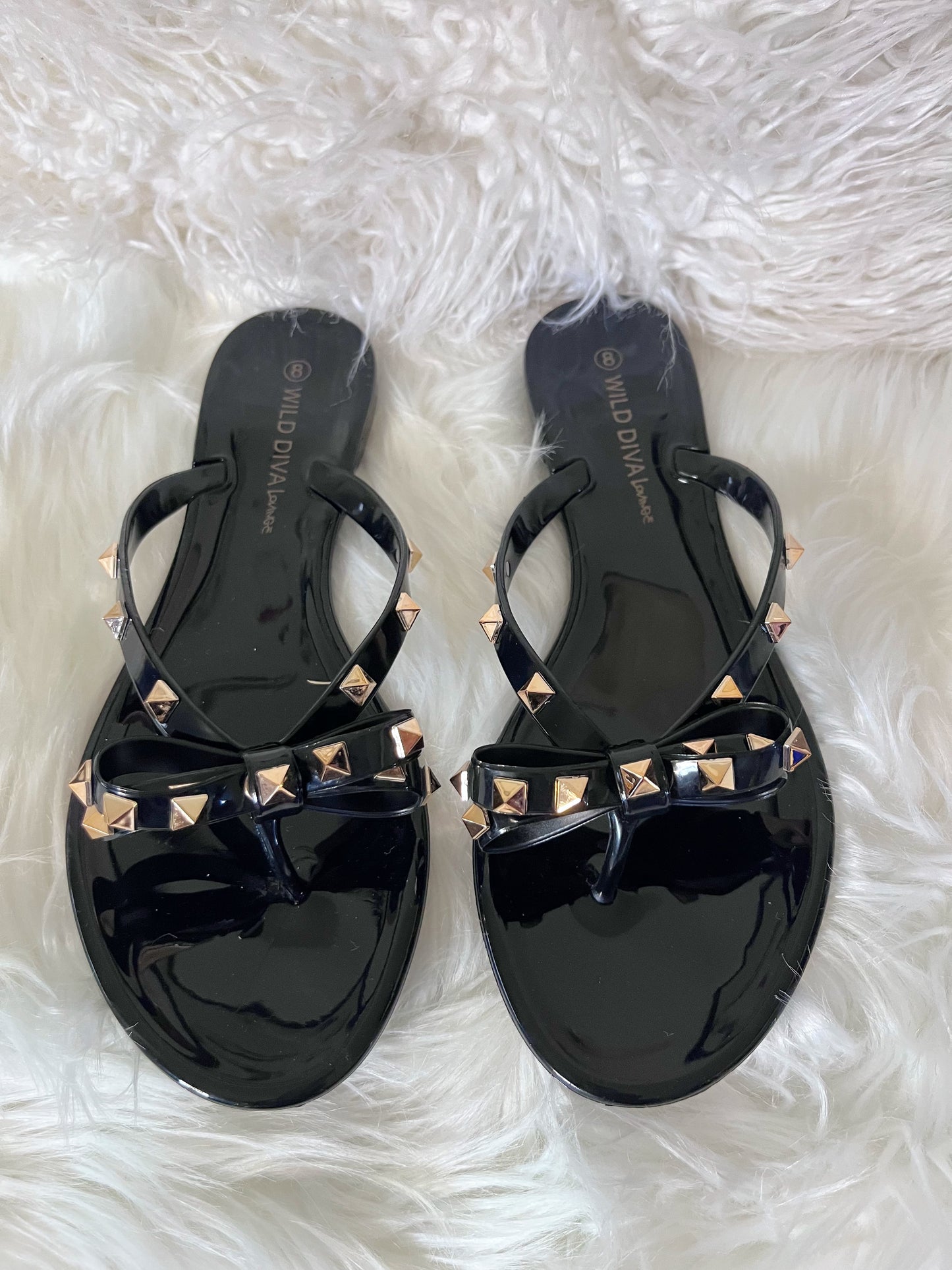 Studded Bow Sandal